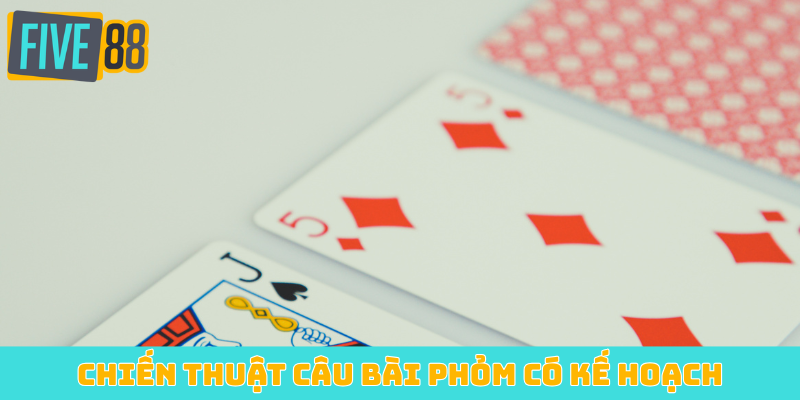 Chiến thuật câu bài Phỏm bằng đánh bài có kế hoạch