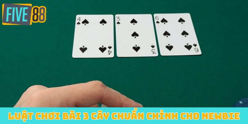 Luật chơi bài 3 cây chuẩn chỉnh cho newbie