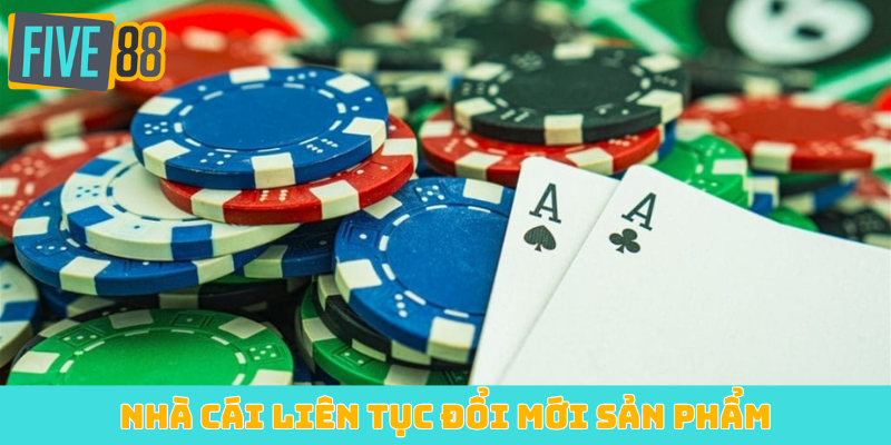 Về chúng tôi FIVE88 - Nhà cái liên tục đổi mới sản phẩm