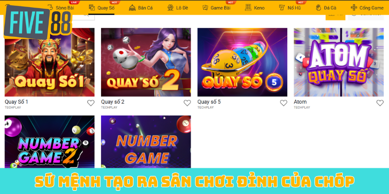 Sứ mệnh tạo ra sân chơi đỉnh của chóp